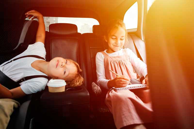 Lo mejor de viajar en coche con niños es divertirse, aprender y pasar tiempo en familia