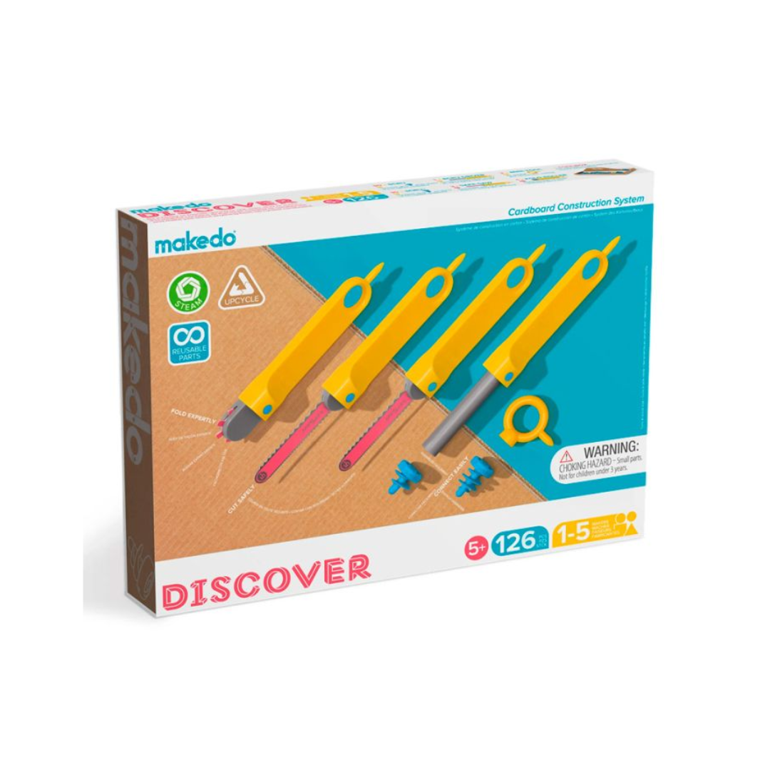 Makedo Discover Kit 126 Piezas