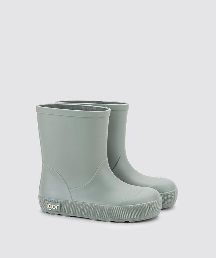 Botas de agua verde