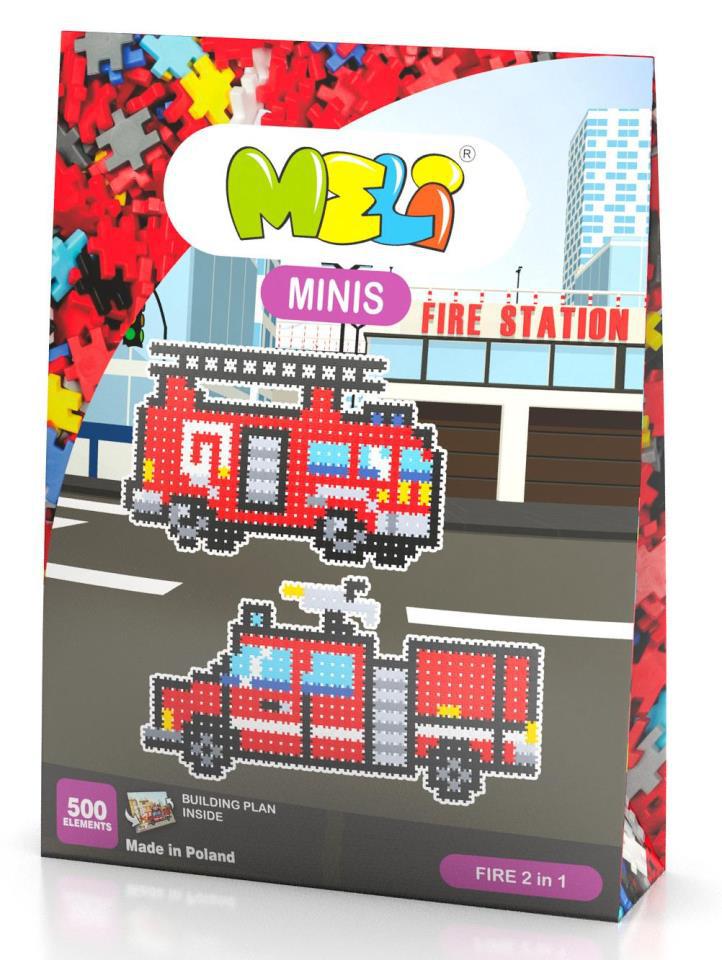 Meli minis 2 en 1 bombero