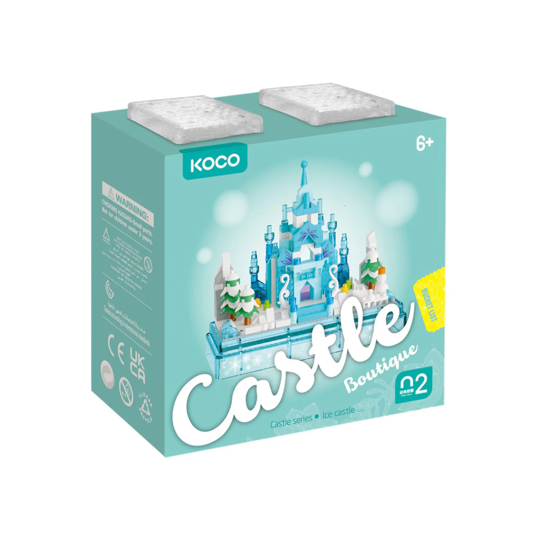 Koco Castle Nieve Juego de construcción 381 piezas