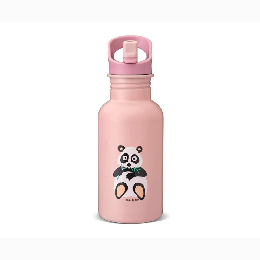 Botella de agua Térmica de Acero Panda Rosa