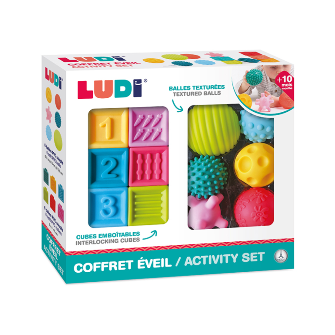Conjunto Bolas y Cubos - Juguetes bebés
