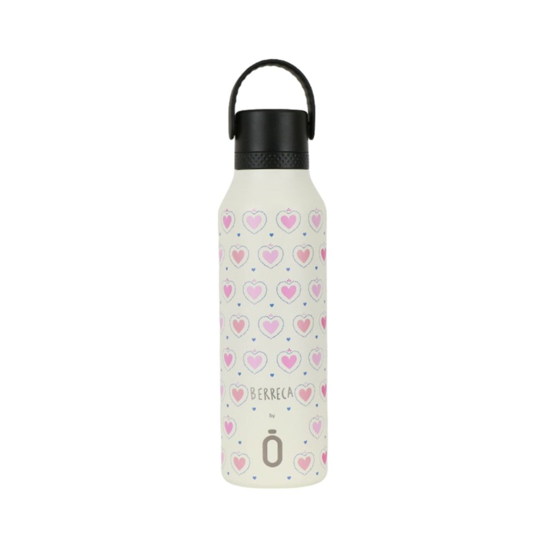 Botella Termo 600 Ml Corazones - Runbott