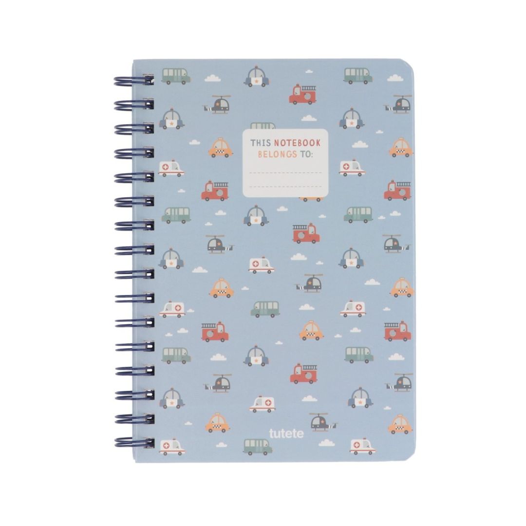 Libreta Escolar Coches - Tutete