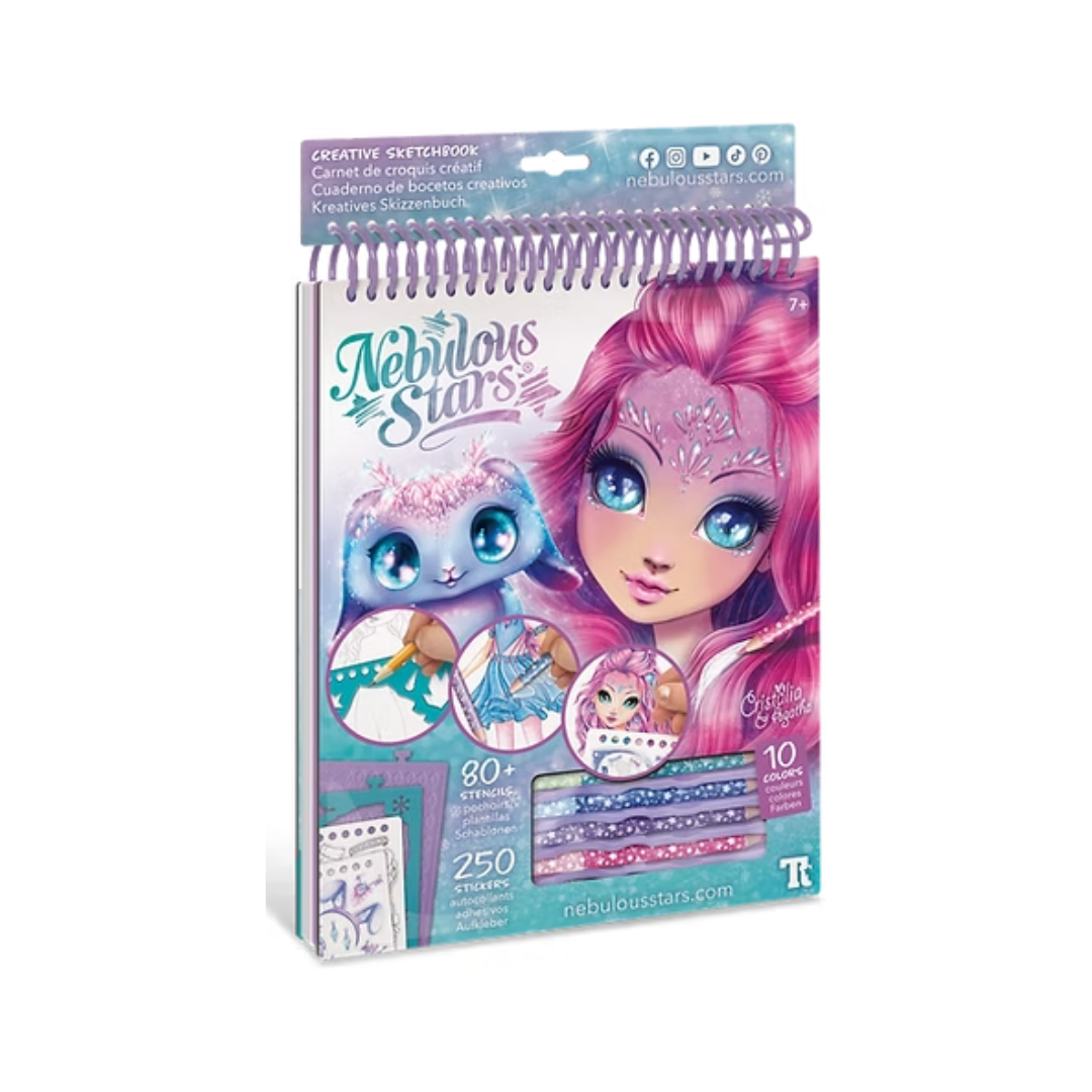 Cuaderno de Dibujo Cristalia - Nebulous Stars
