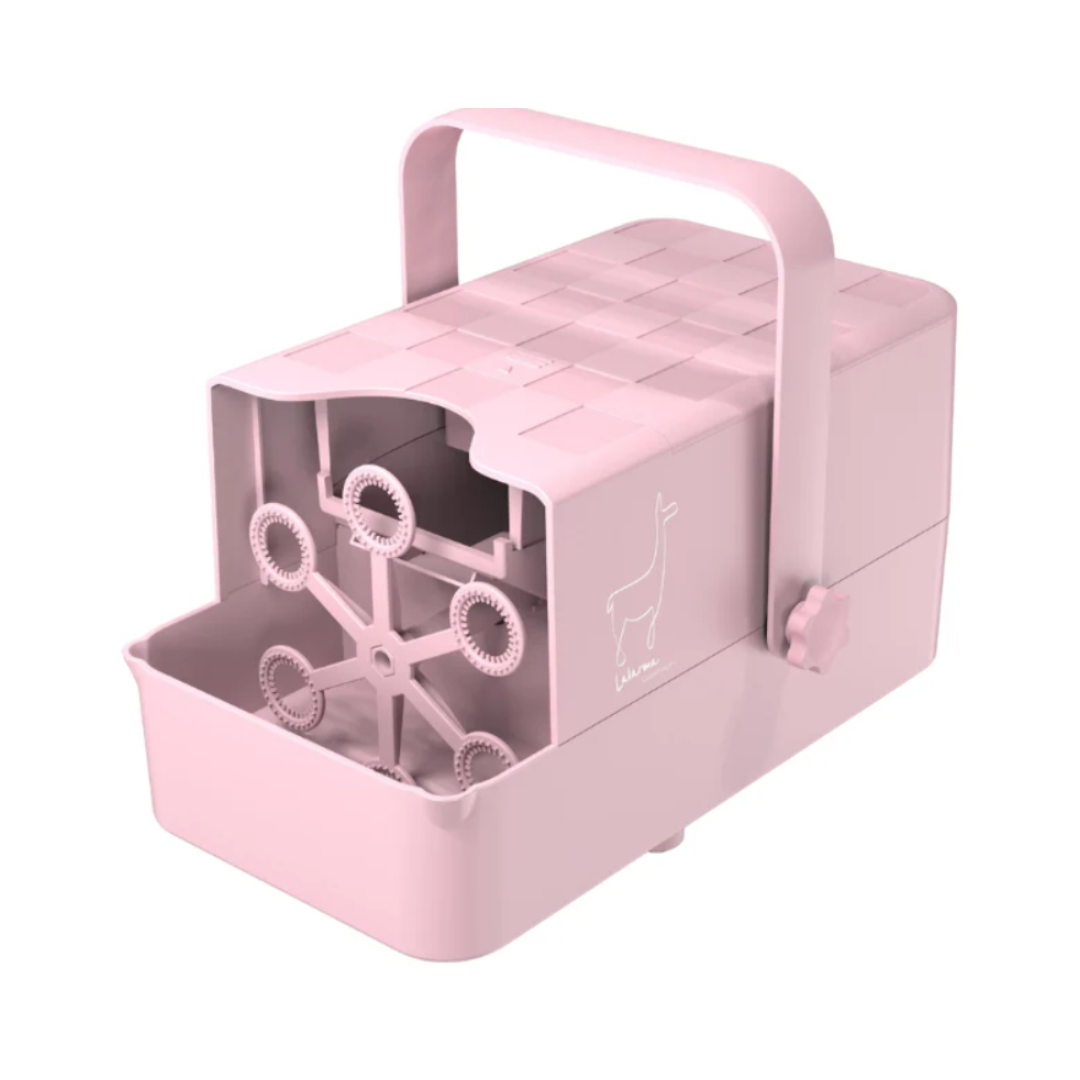 Máquina de Pompas de Jabón Rosa - Lalarma